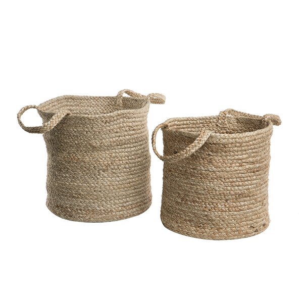 Sol Outdoor Tlg Korb Set Aus Jute Bewertungen Wayfair De